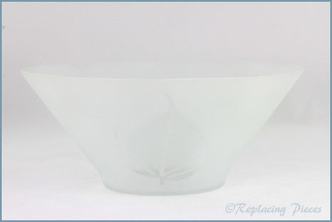 Portmeirion - Seasons Collection (Leaves) - 11 3/4" Glass Salad Bowl