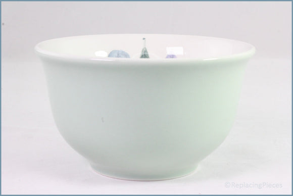 Portmeirion - Seasons Collection (Leaves) - Noodle Bowl (Green)