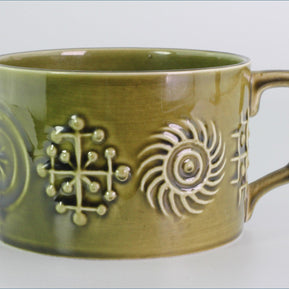 Portmeirion - Totem (Green) - Breakfast Cup