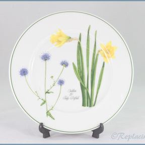 Portmeirion - Welsh Wild Flowers - Dinner Plate (Sheeps Bit Scabious & Tenby Daffodil)