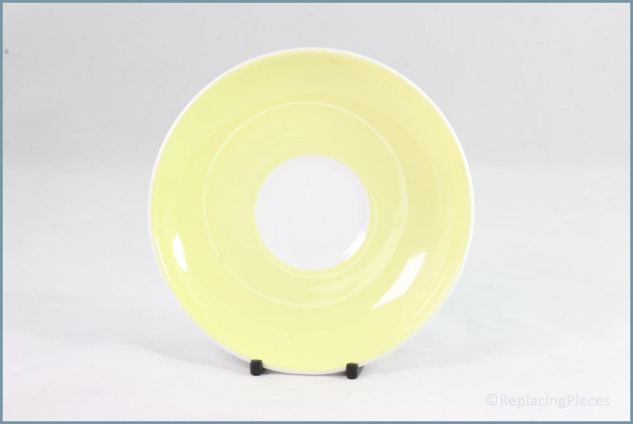 Queen Anne - Glade (Yellow) - Tea Saucer