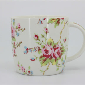 Queens - Cath Kidston - Mug (White With Pink & Red Roses)