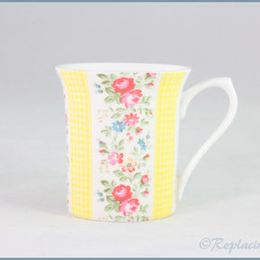 Queens - Cath Kidston - Mug (Yellow With Roses)