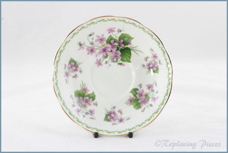 Queens - Flower Of The Month - Tea Saucer (February)