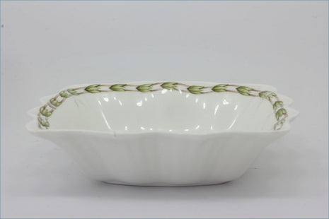 Queens - Hookers Fruit - 5" Square Scalloped Dish