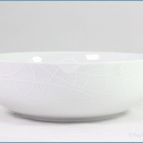 Queens - Jamie Oliver - White Embossed - Cereal Bowl