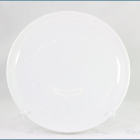 Queens - Jamie Oliver - White Embossed - Dinner Plate