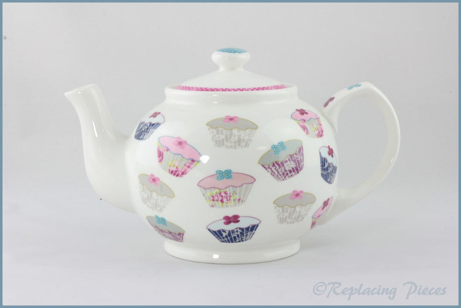 Queens - Floral Cupcakes - Teapot