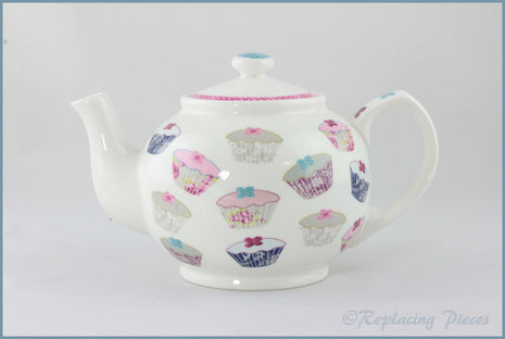 Queens - Floral Cupcakes - Teapot