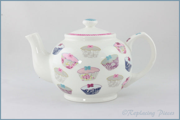 Queens - Floral Cupcakes - Teapot