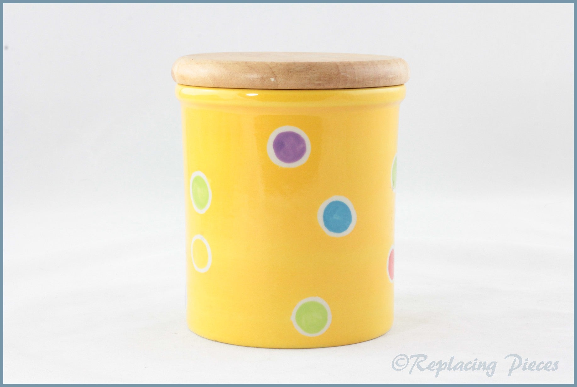 RPW107 - Whittards - Mix n Match Storage Jar (Yellow)