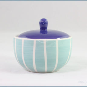 RPW137 - Whittards - Bampton Stripe - Lidded Sugar Bowl