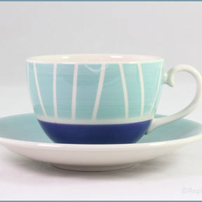 RPW138 - Whittards - Bampton Stripe - Teacup & Saucer
