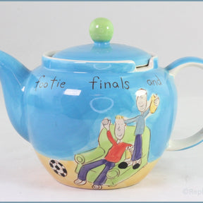 RPW140 - Whittards - Teapot - Footie Finals (No Strainer)