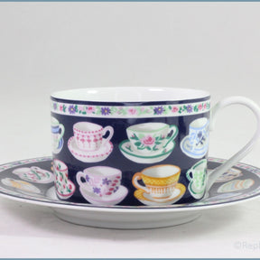 RPW147 - Whittards - Teacup & Saucer (Teacups & Saucers)