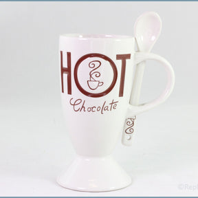 RPW155 - Whittards - Mug With Spoon (Hot Chocolate)