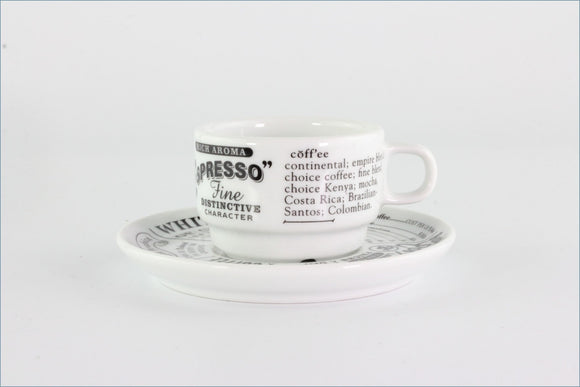 RPW214 - Whittards - Coffee Cup & Saucer - Espresso