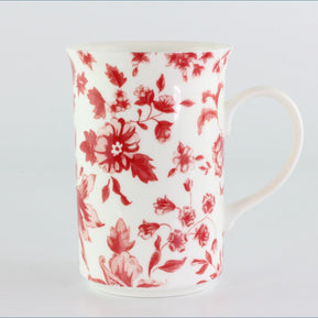 RPW222 - Whittards - Red Floral - Mug
