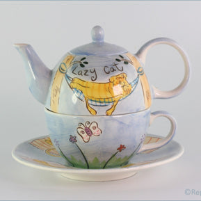RPW259 - Whittards - Tea For Two - Lazy Cat