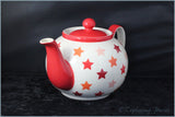 RPW27 - Whittards - Tonal Stars (Red) - Large Teapot