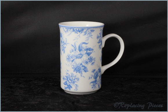 RPW29 - Whittards - Blue Floral Mug