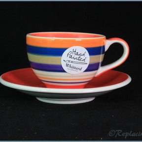 RPW57 - Whittards - Coffee Cup & Saucer (Stripe)