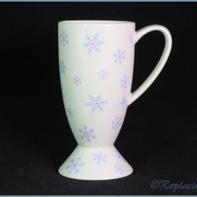 RPW76 - Whittards - Latte Mug (Snowflakes)