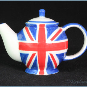 RPW78 - Whittards - Union Jack Miniature Teapot