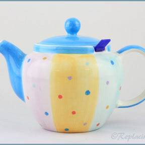 RPW82 - Whittards - Teapot (Multi Coloured Spots)