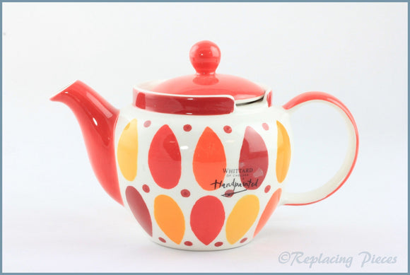 RPW88 - Whittards - 1/2 Pint Teapot (Red Pears)
