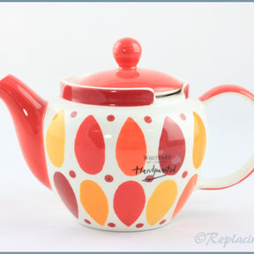 RPW88 - Whittards - 1/2 Pint Teapot (Red Pears)