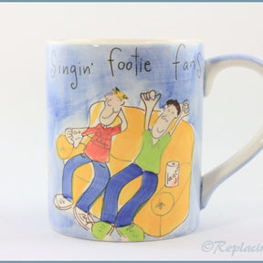 RPW98 - Whittards - Large Mug - Footie Fan