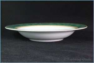 Royal Doulton - Green Marble - 9 1/4" Rimmed Bowl
