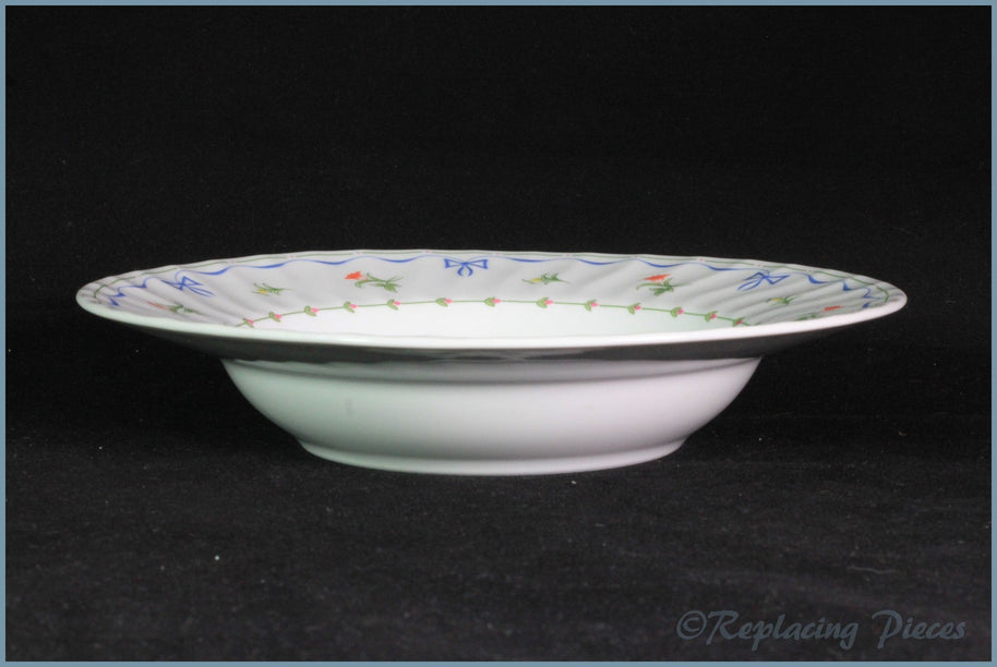 Royal Worcester - Ribbons & Bows - 8 1/4" Rimmed Bowl