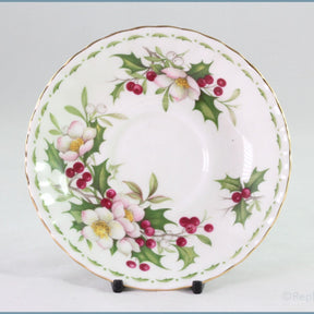 Royal Albert - Flower Of The Month (December) - Tea Saucer