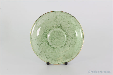 Royal Albert - Gossamer - Coffee Saucer (Green)