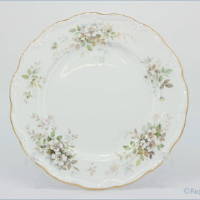 Royal Albert - Haworth - Dinner Plate - Decorative plate with floral pattern on a white background