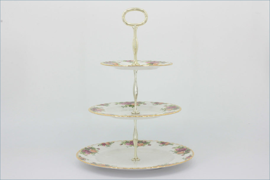 Royal Albert - Old Country Roses - 3 Tier Cake Stand 