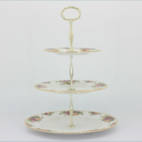 Royal Albert - Old Country Roses - 3 Tier Cake Stand 