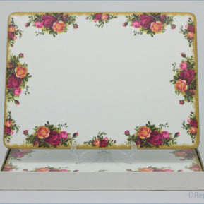 Royal Albert - Old Country Roses - Set Of Four Melamine Place Mats