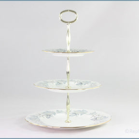 Royal Albert - Silver Maple - 3 Tier Cake Stand