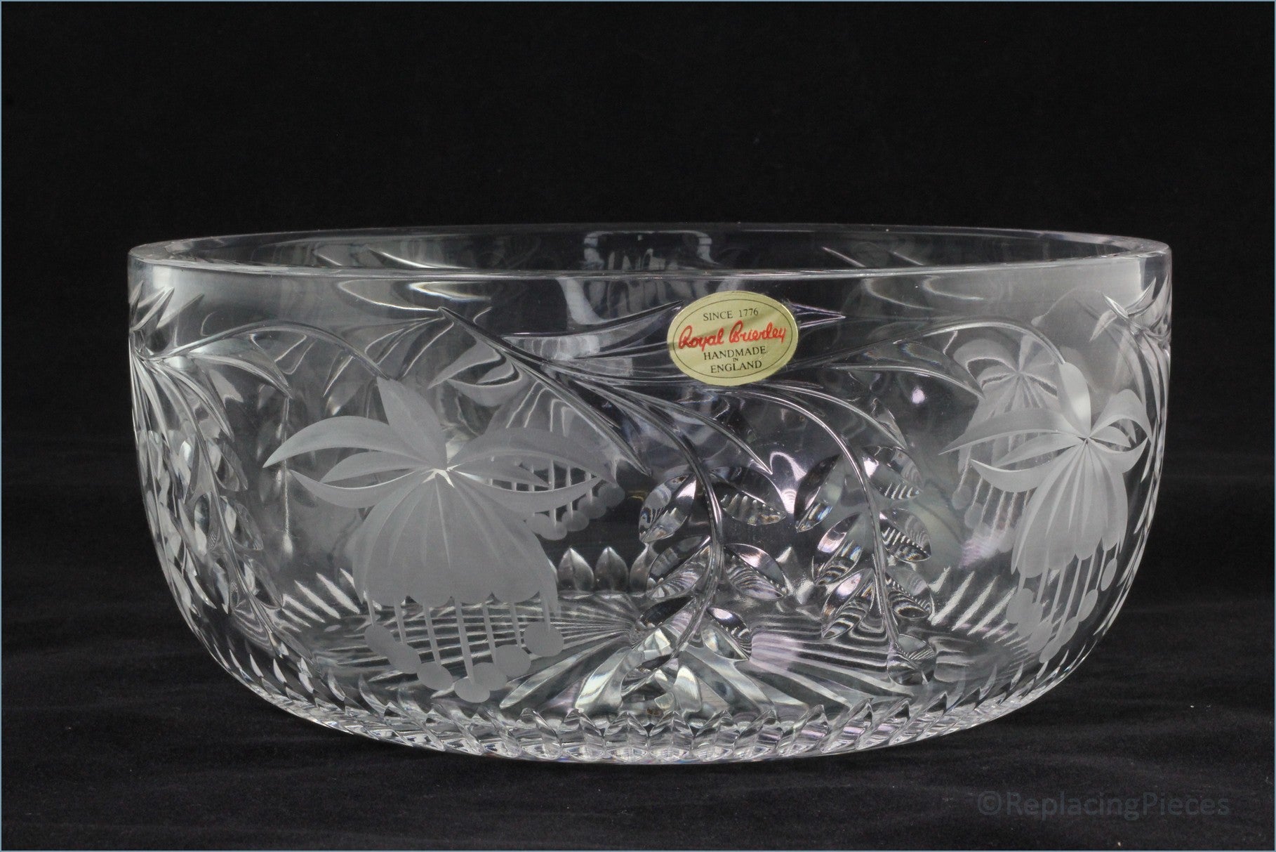 Royal Brierley - Fuschia - Salad Bowl