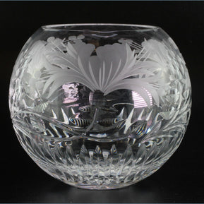 Royal Brierley - Honeysuckle - Round Vase
