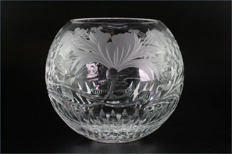 Royal Brierley - Honeysuckle - Round Vase