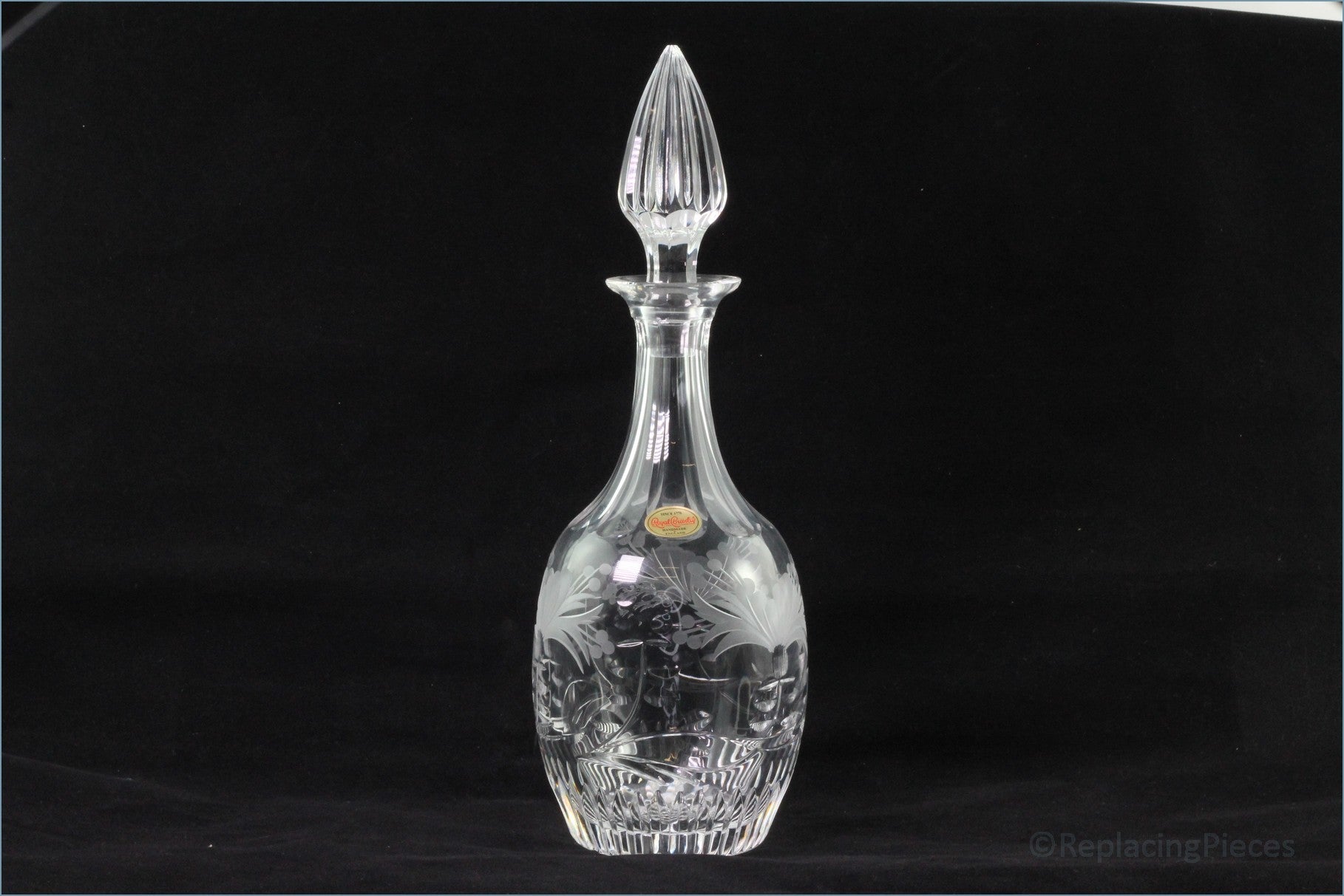 Royal Brierley - Honeysuckle - Wine Decanter