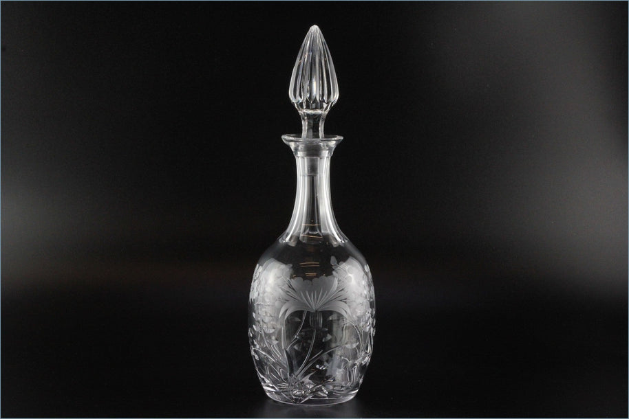 Royal Brierley - Honeysuckle - Wine Decanter (Non-Ribbed Bottom)