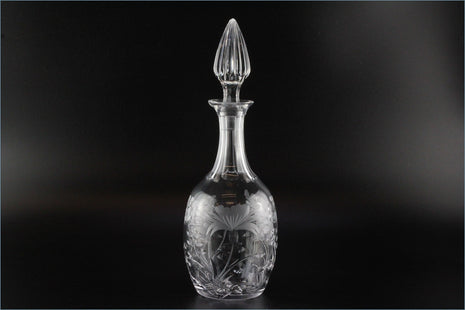 Royal Brierley - Honeysuckle - Wine Decanter (Non-Ribbed Bottom)