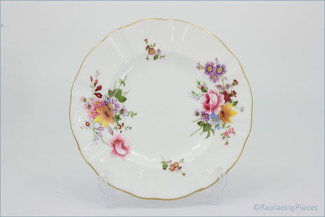 Royal Crown Derby - Derby Posies - 6 3/8" Side Plate - Ceramic plate with floral design on a white background