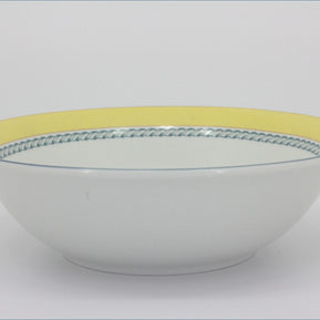 Royal Doulton - Blueberry (Yellow Rim) - Cereal Bowl