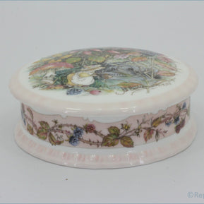 Royal Doulton - Brambly Hedge - Lidded Box (Autumn)